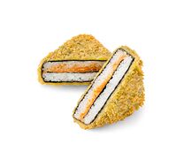 Криспи онигири с лососем