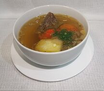 Шурпа с говядиной