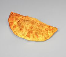 Чубурек с картошкой и грибами