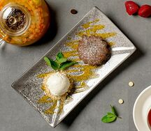 Шоколадный фондан