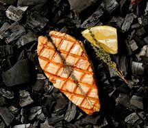 Стейк из филе лосося