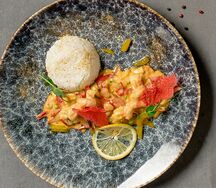 Рис с морепродуктами