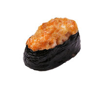 Запечённые суши тигровая креветка