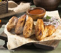 Шашлык из куриных крылышек