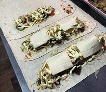 Шаурма большая со свининой