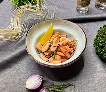 Креветки варёные
