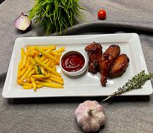Крылышки в соусе BBQ
