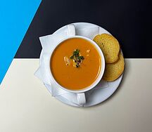 Суп-пюре Том Ям с красной рыбой