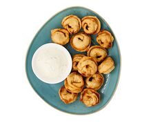 Пельмени куриные жареные