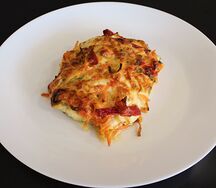 Рыба под овощами