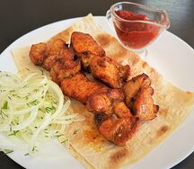 Шашлык из cвинoй шейки
