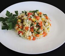 Рис с овощами