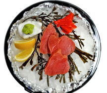 Сашими с тунцом Бигай