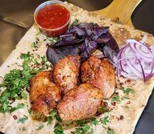 Шашлык из cвинoй шейки
