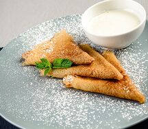 Классический блин с меренгой