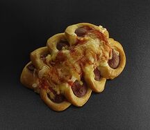Косичка с сосиской