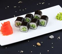 Мини-ролл с огурцом