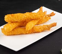 Креветки темпура