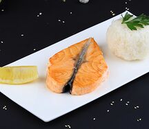 Стейк из лосося