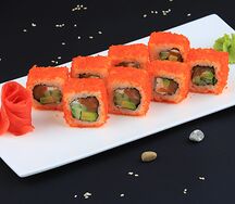 Калифорния с лососем