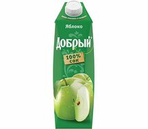 Сок Добрый яблочный