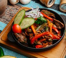 Куриная печень по-грузински