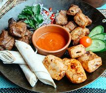 Ассорти шашлыков из трех видов мяса