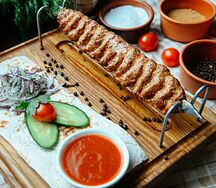 Люля-кебаб из баранины и говядины