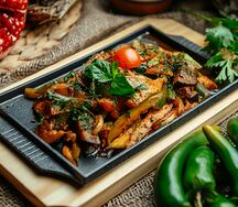 Индейка с овощами