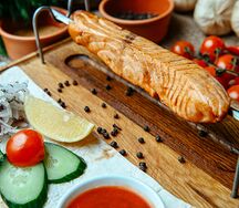 Шашлык из семги