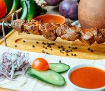 Шашлык из мякоти барашка