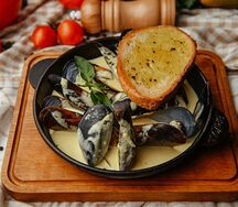 Соте из мидий