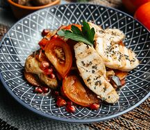 Салат Тбилисо с курицей