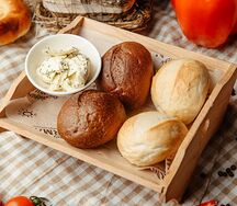 Домашние булочки с чесночным маслом