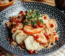 Овощной салат по-грузински