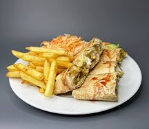 Шаурма по-арабски с курицей