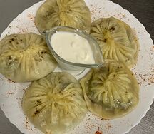 Манты с говядиной
