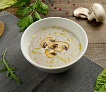 Крем-суп грибной