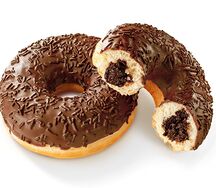 Донат шоколадный