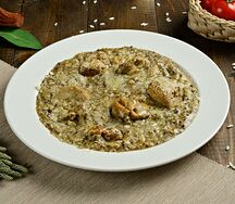 Ризотто Трюфель и белые грибы