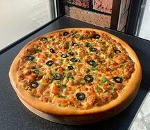 Пицца с куриной грудкой