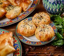 Самса с курицей