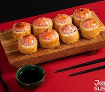 Цезарь хот спайси с курочкой из духовки