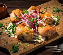 Шашлык из куриного бедра
