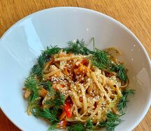 Лапша Wok с курицей