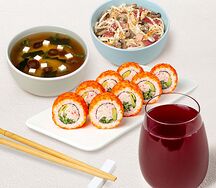 Бизнес-ланч Сытный L с морсом