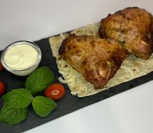 Куриные бедра на кости