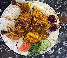 Цыпленок на мангале