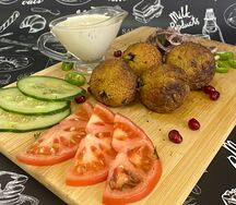 Грибы на мангале