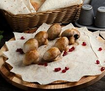 Грибы на мангале 